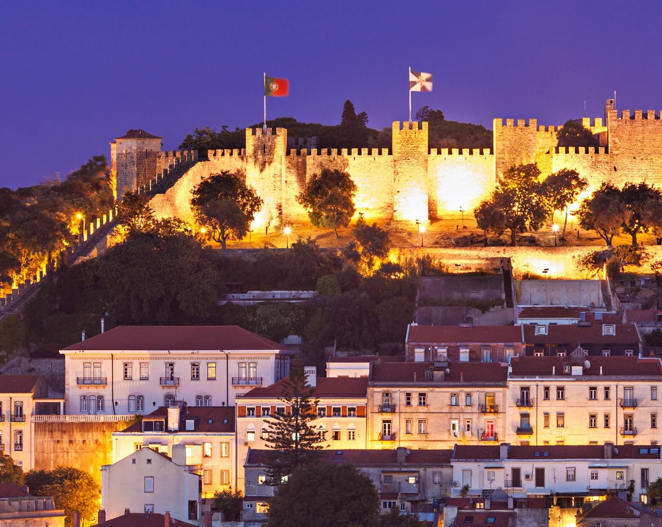 Castelo de São Jorge: Wahrzeichen in Lissabon