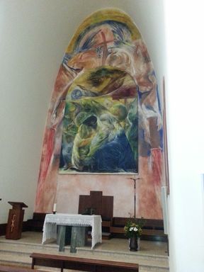 Ausstellung am Cristo Rei